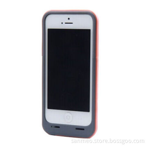 Ultra-thin Power Bank Case for iPhone 5 5S, with 2,200mAh with Four LED Lights, Li-polymer Battery